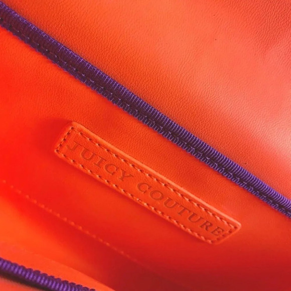 Juicy Couture California Palm  Tree Beach 10" x 5" Clutch - Picture 3 of 5